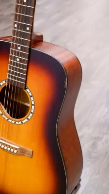 Simon and Patrick - Songsmith Dreadnought - Burst 2